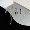 Retro Star Design Diamond-Inlaid Ear Cuff Set for Women
