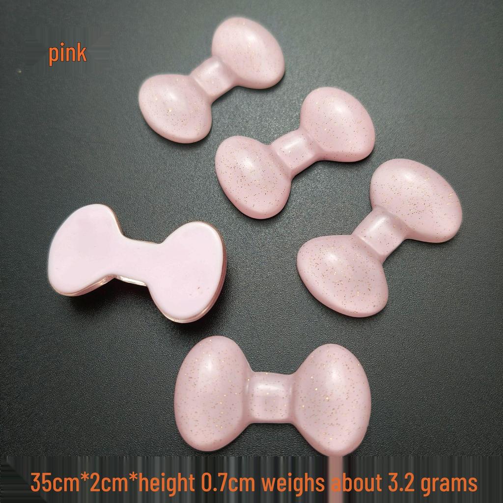 Kitty Cat Cartoon Bow Tie Resin Hair Clip Jewelry Accessory