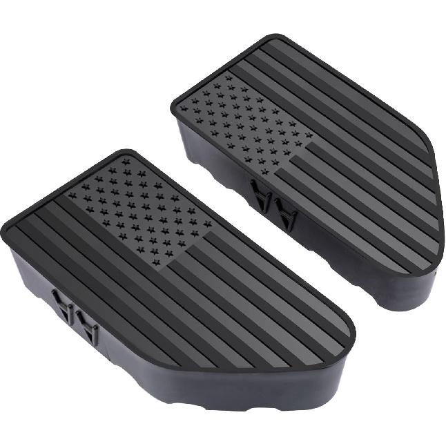 Bed Rail Stake Pocket Covers for GMC Chevy Silverado Sierra 1500 -2024 2025, GMC Sierra 2500 3500HD -2024 2025, Truck Caps Rear Holes Plugs Covers