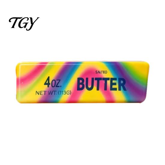 Stress Reduction Gadgets Flow Pattern Butter Stick Squeeze Toy, Slow Rebound Bar Toy for Shape Toys Anxiety Relief, Soft Stretchy Fidget Strip