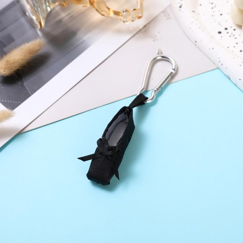 Mini Ballet Shoe Keyring Stylish Pendant Keychain Birthday Gift for Dance Lovers
