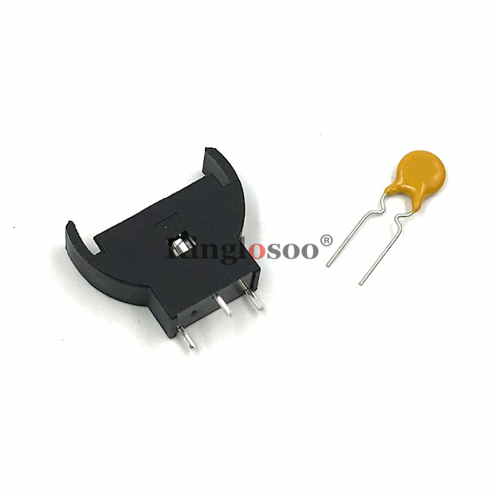 Fix Fuse F1 capacitor battery holder for Sega Dreamcast Controller Port Replacement Kit Style B