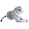 Artificial Tiger Plush Animal Realistic Big Cat White Soft Stuffed Toy Pillow