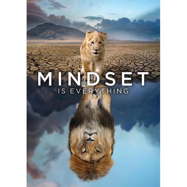 Animal Mindset Is Everything Inspirational Prints Poster Canvas Painting Modern Wall Art Pictures Living Room Bedroom Home Decor
