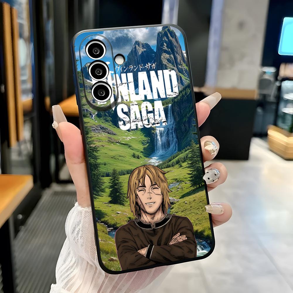 V-Vinland Saga Manga Phone Case For Samsung S26 S25 Plus S20 S20 Plus S22 Ultra S23 FE S21 Plus S21 Ultra Soft Cover