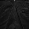 Solti 8Wale Corduroy Side Trousers (Black)