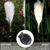 1PC LED Solar Reed Garden Lights Outdoor Lawn Lamps,Ideal Atmosphere Decoration Landscape Lighting For Garden,Lawn,Yard,Pathway