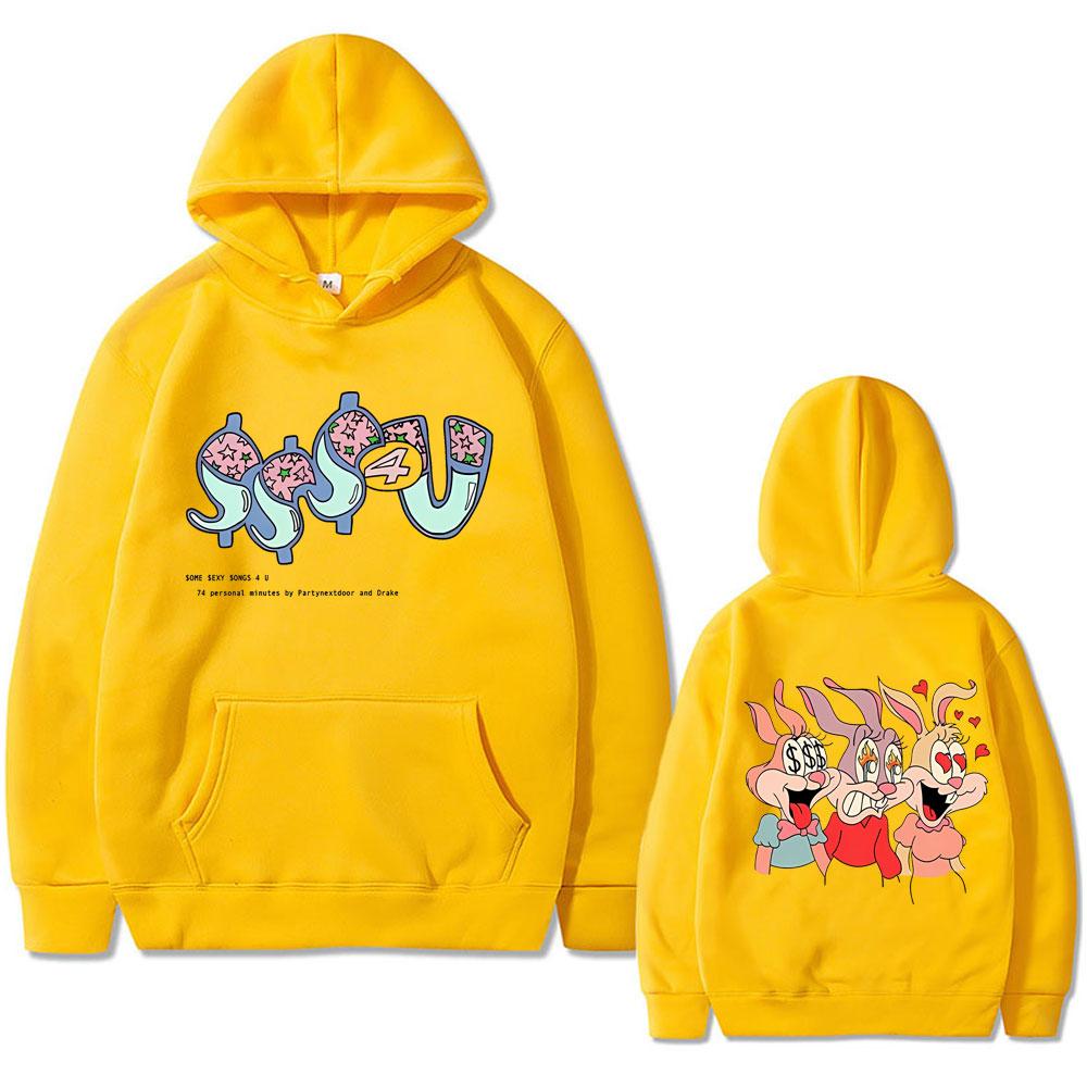 Some Songs from the Famous Rapper PARTYNEXTDOOR Drake Album Are Sexy Men's Hoodie Hip Hop