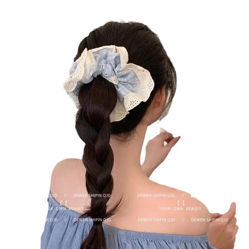 2024 Spring Women's Ballet-Style Intestine Hair Band: Elegant Bun Headdress Ornament