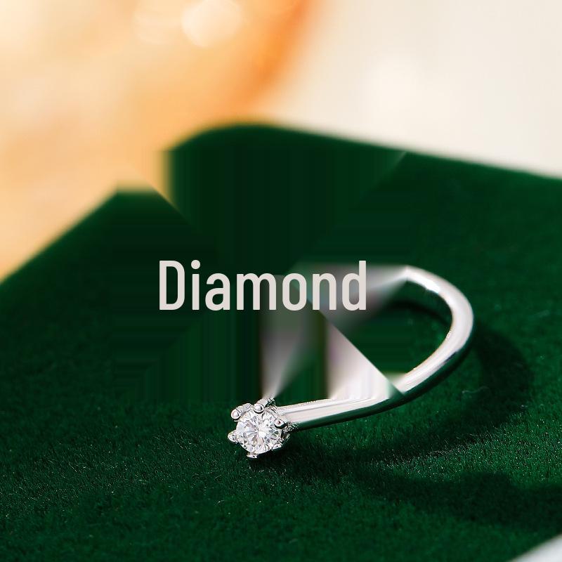 Bague de luxe pour femme Banyan Tree en argent avec nom de famille - Design personnalisé haut de gamme pour l'index