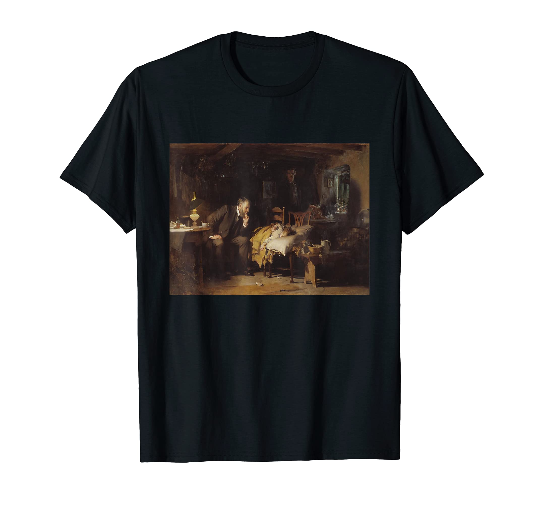 

Samuel Luke Fildes Doctor T-Shirt