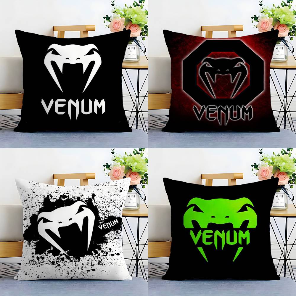 Cool V-Venum Pillow Case Sofa Living Room Bedroom Double-sided Printing Square Cushion Nap Time Cushion Cover