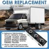 599-217 Heater A/C Control Switch,Front Climate Control Module Compatible With 1996- Chevrolet Express 1500 2500 3500, Chevy C4500 C5500 C6500,1996-