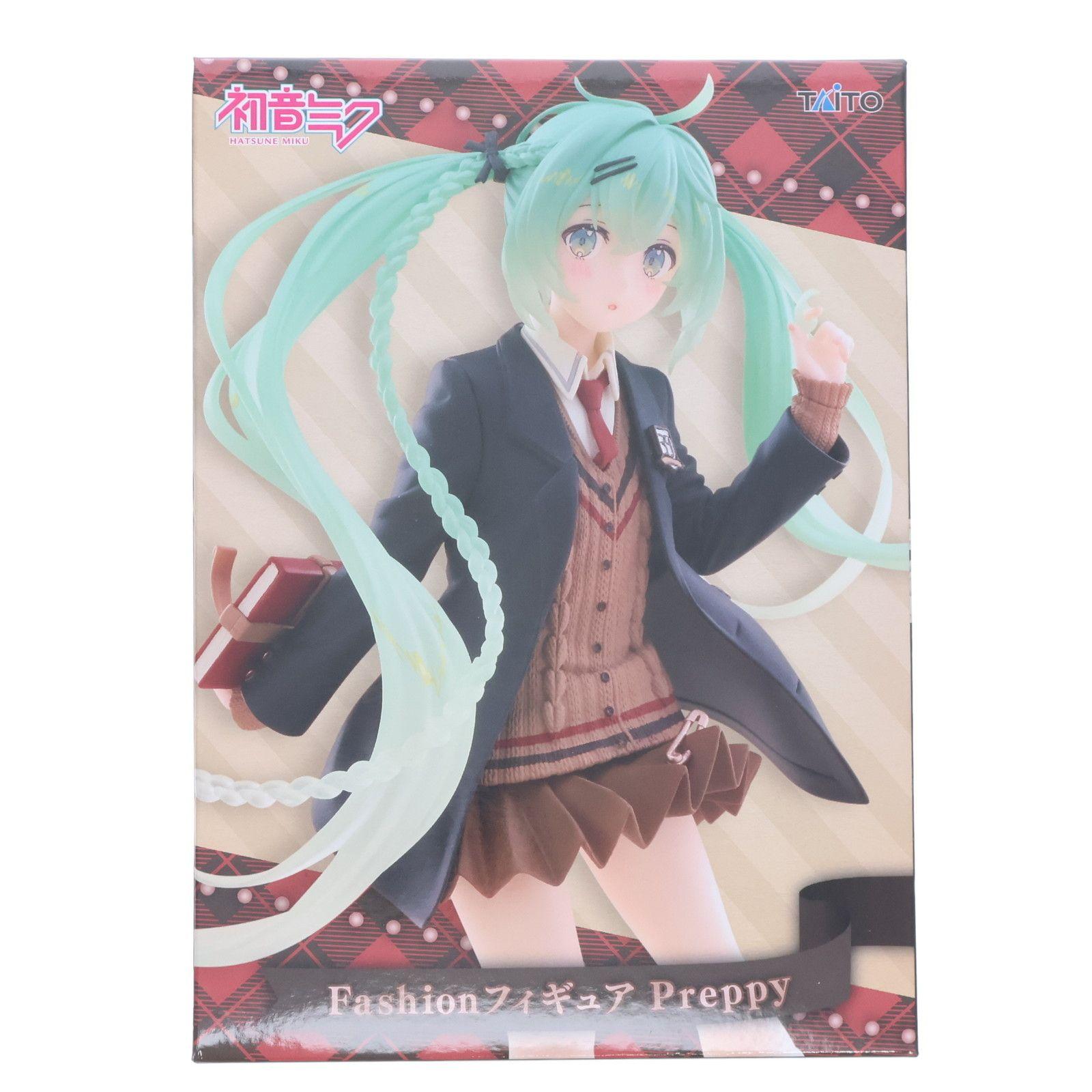 

[USED] Hatsune Miku Character Vocal Series 01 Hatsune Miku Fashion Figure Preppy Prize (451905700) by Taito