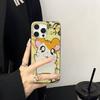 Hamtaro Cute Hamster Kawaii Lovely Corrugated Pattern Case For IPhone 16E SE4 12 17 16 15 14 13 11 Pro Max Stripe Cover