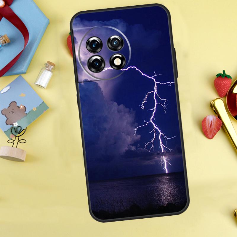 Sky Lightning Style Case For OnePlus Nord 5 CE 2 3 4 Lite N20 N30 OnePlus 15 12R 13R 13 12 11 10 10T 13T Cover