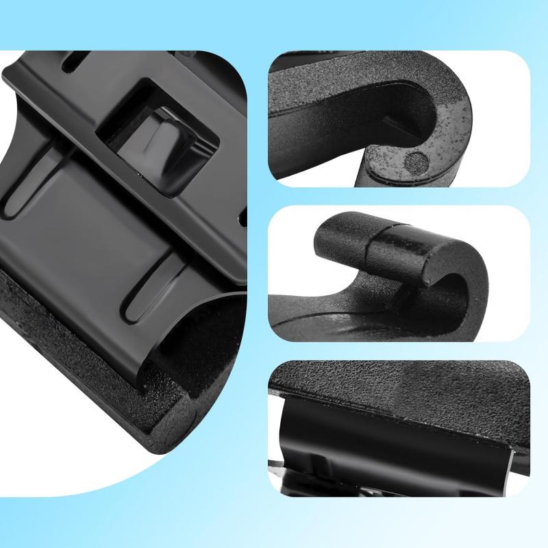 2 Stück Sonnenschutzhaken für Chrysler Pacifica Voyager 2017- Ersetzt 5XR76DX9AA