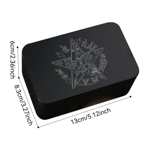 Tarot Card Case Holder, Portable Tarot Card Holder Box for Tarot Cards and Game Cards, Card Storage Box for Tarot Cards, Tarot Card Case Holder, Tarot