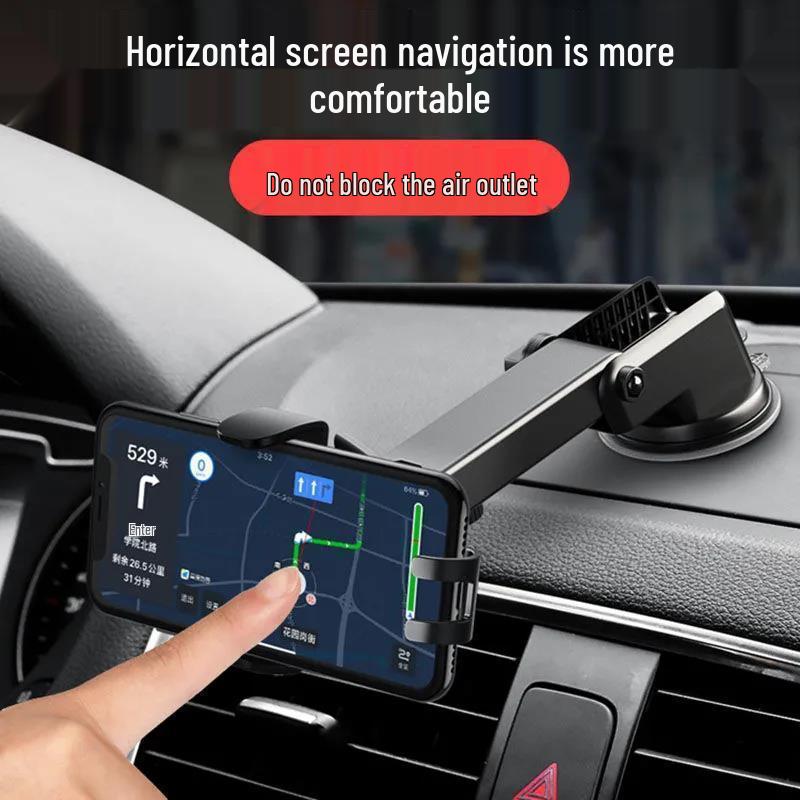 Suction Cup Car Phone Holder with Air Vent Mount