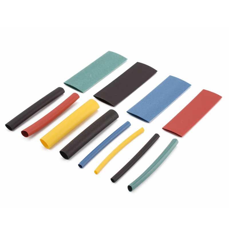 Black & White Heat Shrink Tubing Kit, 140pcs/328pcs, Wire Insulation Sleeve Set.