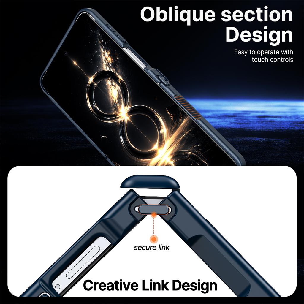 Matte Magnetic Phone Case For Samsung Z Flip 8 7 Flip8 Flip7 5G 360 Rotating Kickstand For Magsafe Hinge Full Protection Cover