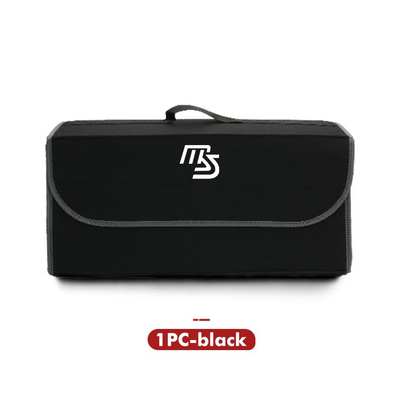 For Mazda Car Styling Trunk Storage Box Felt Cloth Organizer Foldable Stowing Tidying Bag 2 3 5 M5 Ms CX-4 CX-5 CX6 CX7 M3 M6