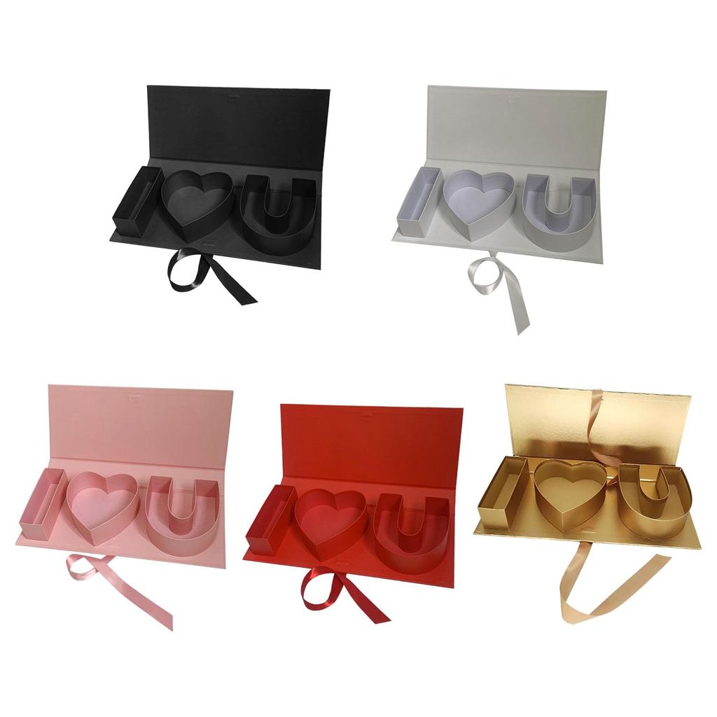 Fillable Letters Birthday Proposal Mom Empty Flower Gift Box Mother Day