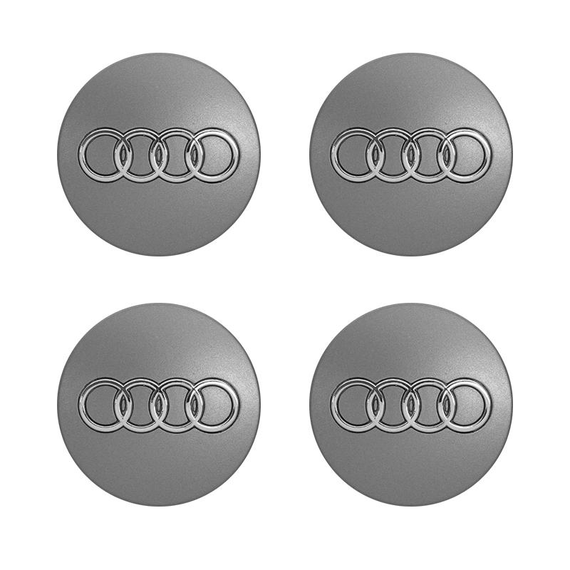 2026 4YGYE 60mm 61mm 69mm 128mm 4Pcs Car Wheel Hub Center Caps Rim Cover Badge For 4YGYE S-Line A3 A4 A6 Q3 Q5 A5 Q7 A1 A8 Q2 Q8 Q4 A4L