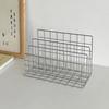 Durable Book Record Holder Metal Document Storage Shelf Letter Rack Magazine File Holder Rack  Home