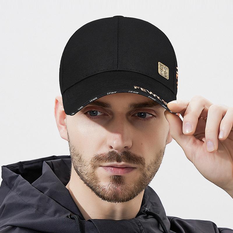 Spring Autumn Embroidered Baseball Cap Sunshade Cap for Men