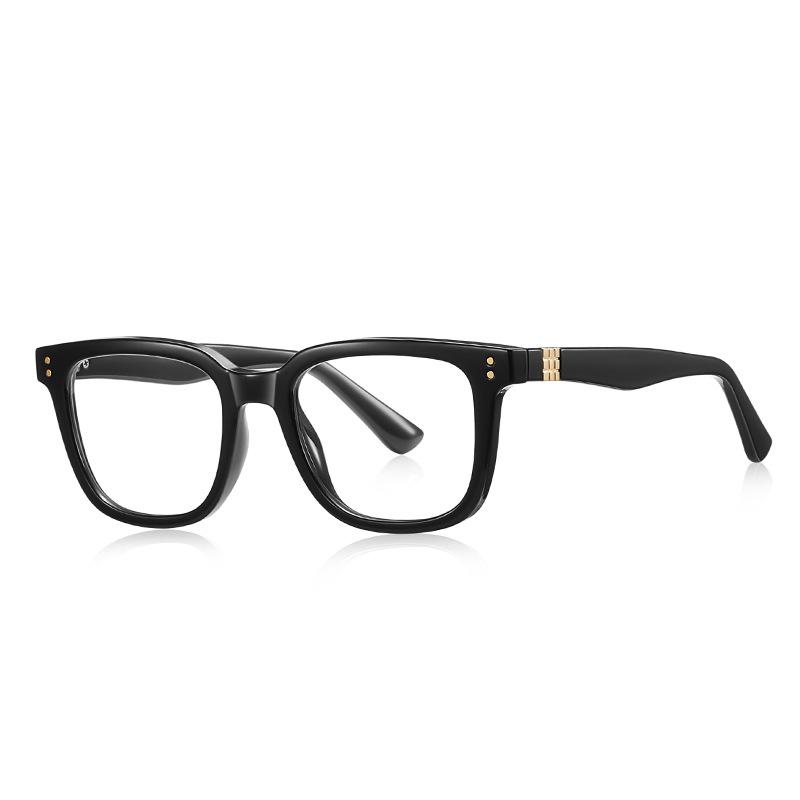 Unisex Square Reading Glasses Anti Blue Light TR90 Rivets Presbyopic Eyeglasses Radiation Protection Optical Glasses