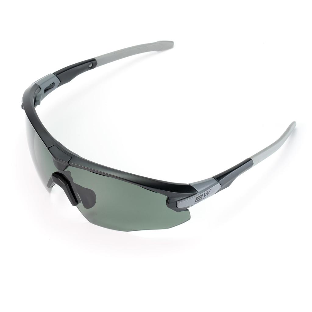 Bunny Walk Polarized Sunglasses Gray Single Lens for Sports and Outdoors BW-026 BW-0261F G-GREEN