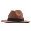 European and American New Accessories with Curved Brims Western Cowboy Hat Top Hat Tibetan Retro Jazz Hat Felt Hat Wool Riding Hat
