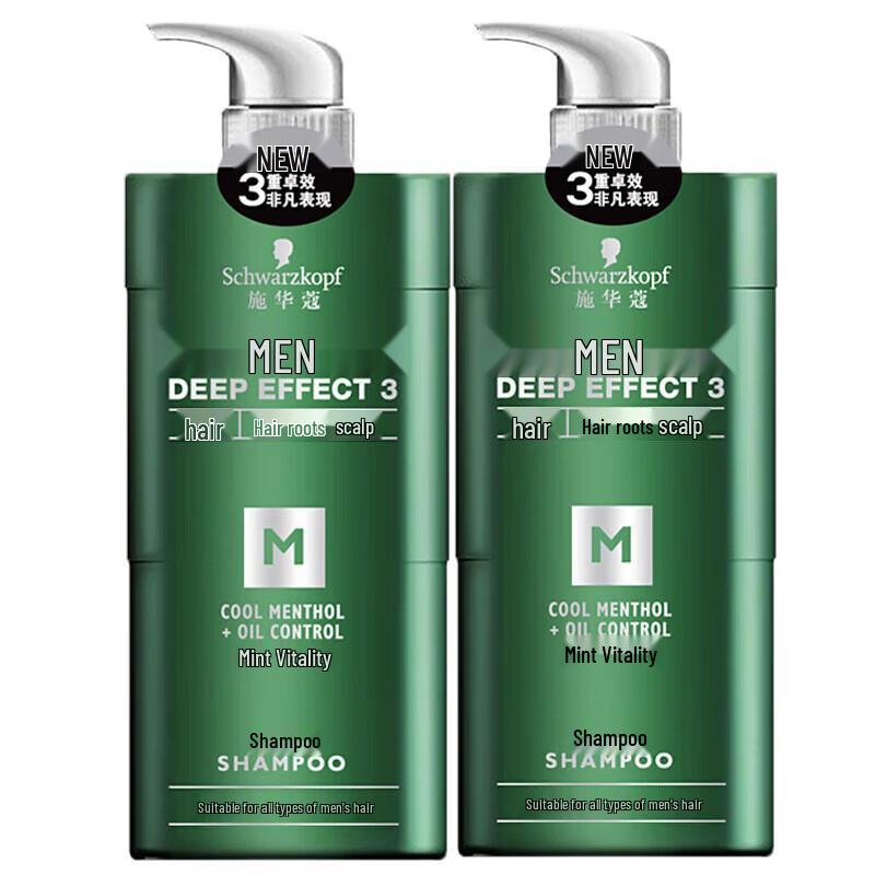 

Schwarzkopf Men s Mint Refreshing Shampoo