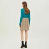  Benetton  Benetton Sylvie Tweed Skirt Bask50261 Bg