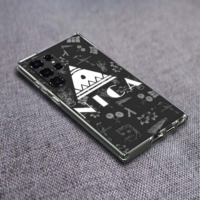 

Nicaragua Flag Clear Phone Case for Samsung Galaxy S24 S23 S21 Plus S20 FE S22 S26 Ultra S25 Edge TPU Capa Cases Cover Shell Sho Samsung S22