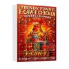 Caw-F Advent Calendar 2025 Chicken Ornaments 24-Day Countdown Box Christmas Tree Hanging Decor Multifunctional Holiday Decoration for Kids