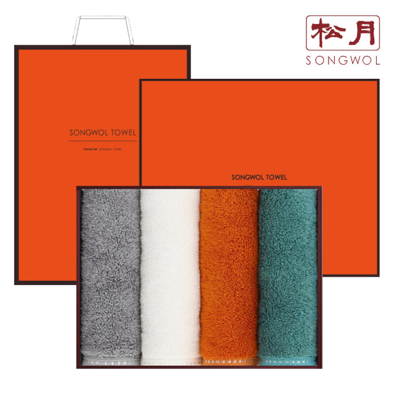 Soft Bamboo 4-Piece Towel Set 1 set of all