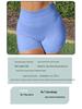 Women's High-Waisted Yoga Running Shorts - Quick-Dry, Hip-Lifting Fitness Wear