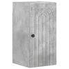 Bathroom Wall Cabinet ALKMAAR Concrete Grey 30 X 31 X 59 Cm