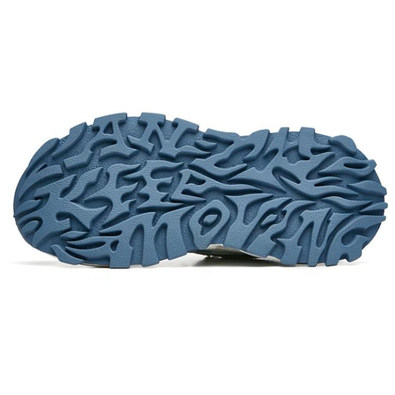 Anta Hot Cushioning Anti-Slip And Wear-Resistant Low-Top Chunky Sneakers Women's White Blue Sneakers