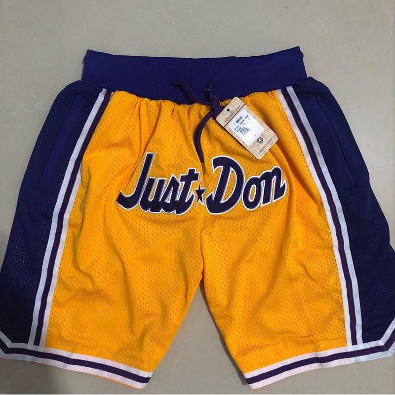 Mens Basketball Shorts Cotton Performance Sportswear NBA Team Colors Loose Fit Training Gym Wear