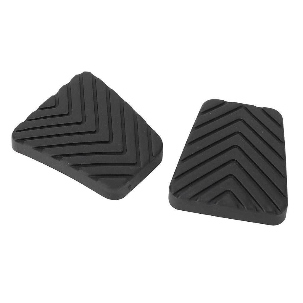 Brake Clutch Pedal Pad Set Rubber Textured Surface MB193884 Replacement for Mitsubishi Mirage Eclipse 3000GT