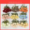 Spring Qi Seven Branch Edge Ball Artificial Flower Wedding Decor For Photography And Home Use