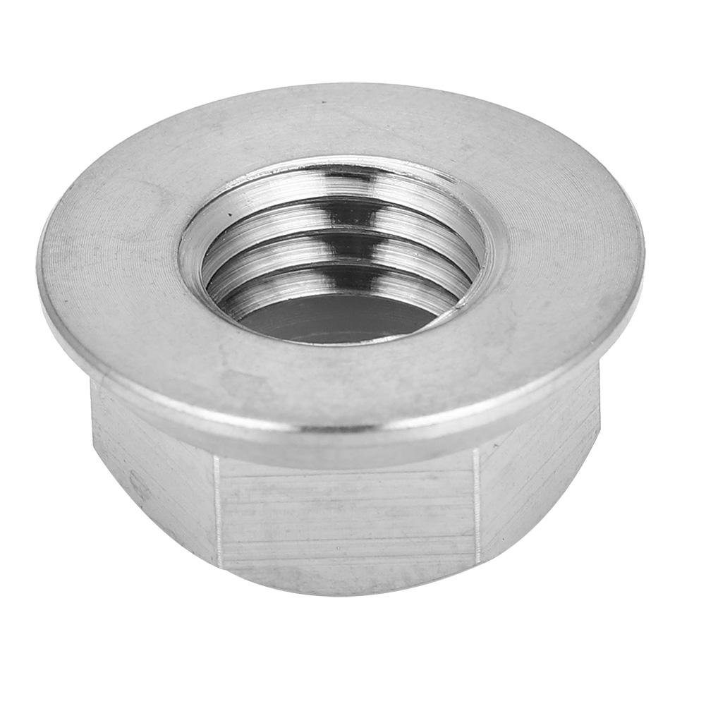 

1pc M5 M6 M8 M10 M14 Titanium Alloy Flange Lock Nut for Bicycle Motorcycle M10X1.25