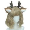Cute Plush Antler Hair Band for Christmas Deer Ear Handmade Accessories Comic Exhibition Cosplay Props Christmas Party Decoration
