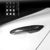 4PCS Carbon Fiber Style Door Handle Cover Trim For Genesis G70 Car-Styling Exterior Parts Accessories LHD