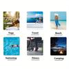 Beach Shell Starfish Pattern Bath Towel Soft Absorbent Beach Towel for Swimming Shower Travel