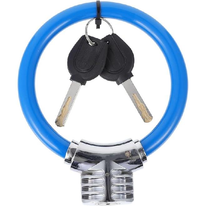 Кольцевой замок Антиблокировочный замок из стального троса Малая угловая дрель Замок — фото 10