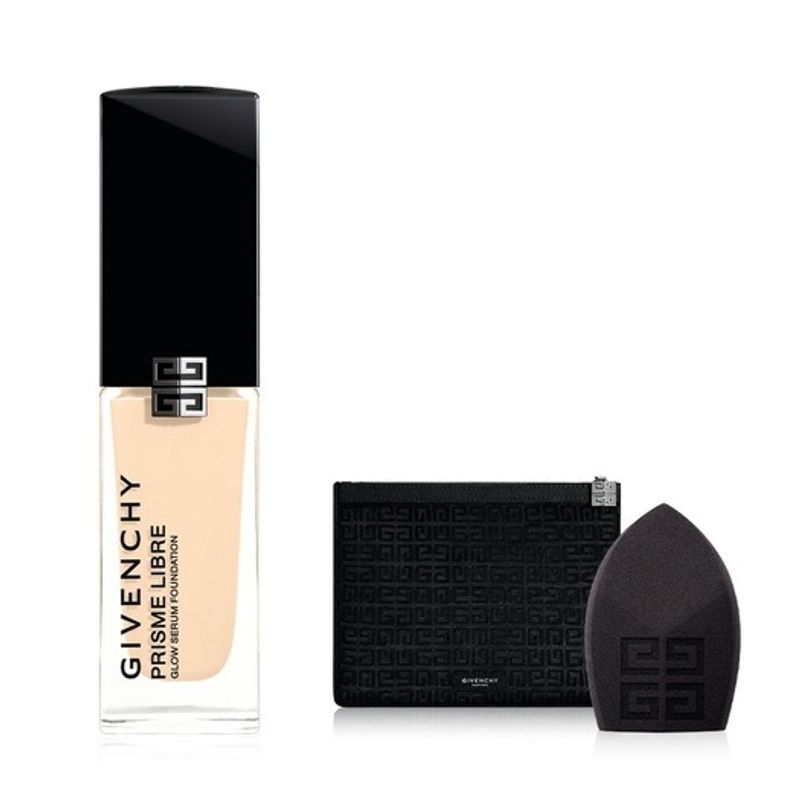 PL Glow Serum Foundation Set (+Foundation Blender + Black Flat Pouch) 1N